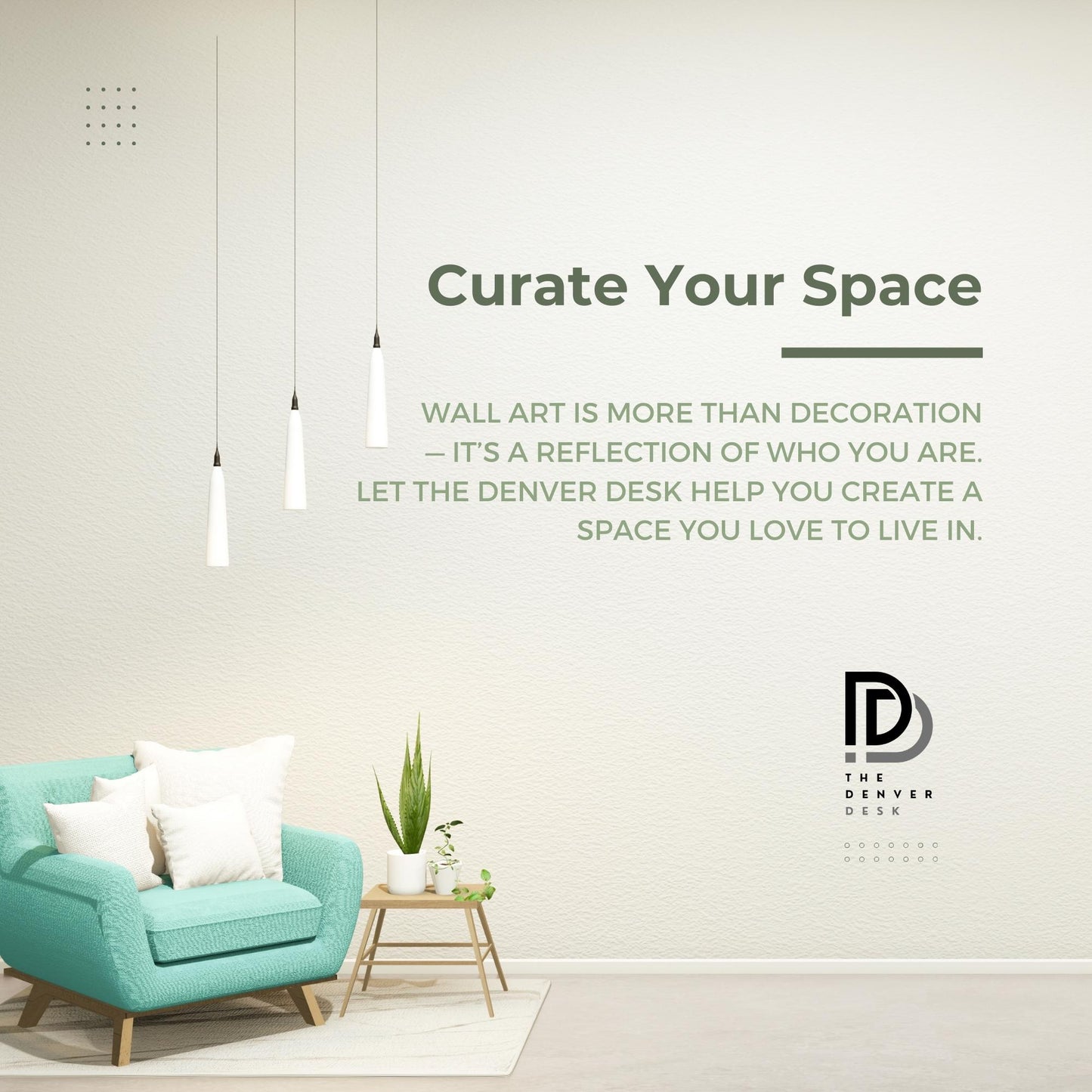 3-Piece Modern Minimalist Wall Art – Botanical Geometric Prints in Terracotta & Green – Abstract Boho Aesthetic Home Decor